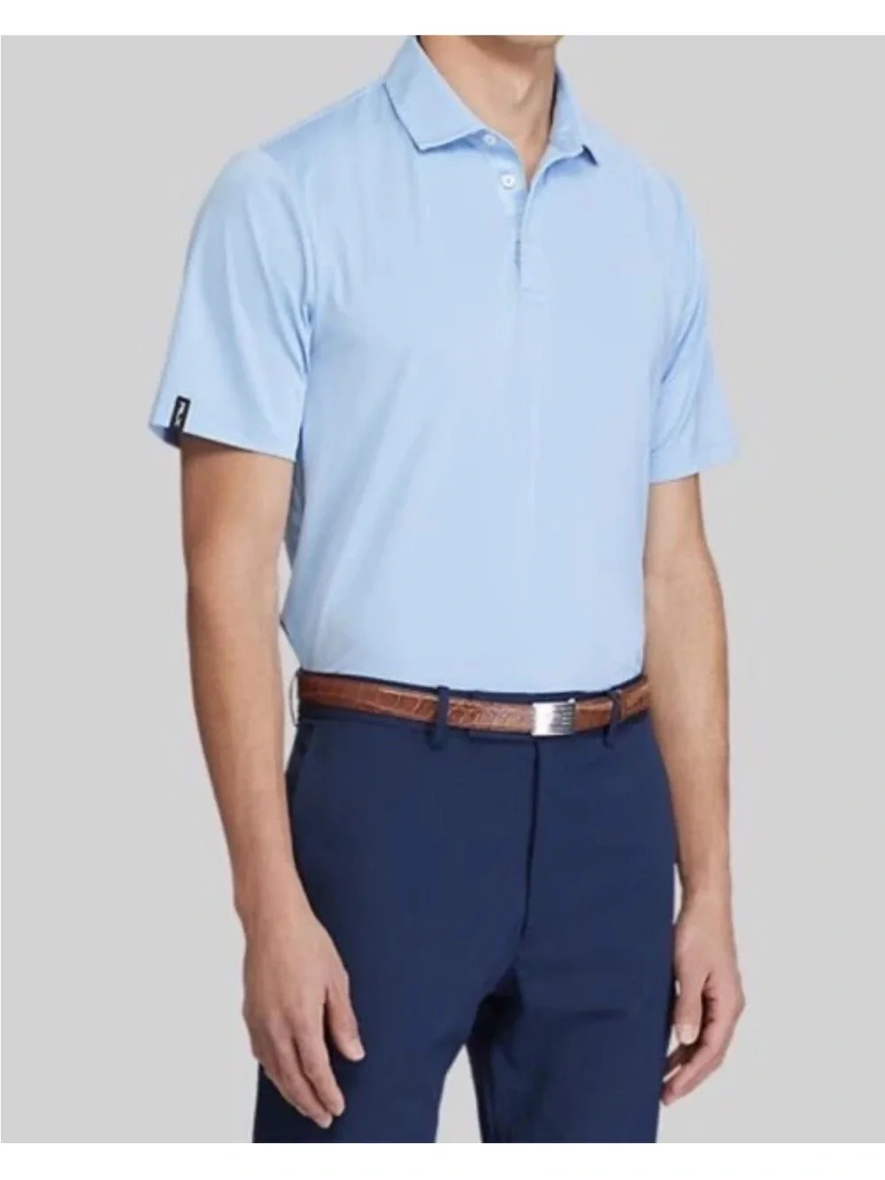 Polo Ralph Lauren RLX Golf Course Shirt‎ in Blue Size Large
